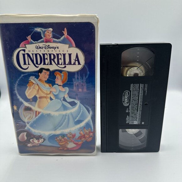 Walt Disneys Cinderella VHS 1994 Masterpiece Edition Animated Classic Fairytale - Picture 3 of 3